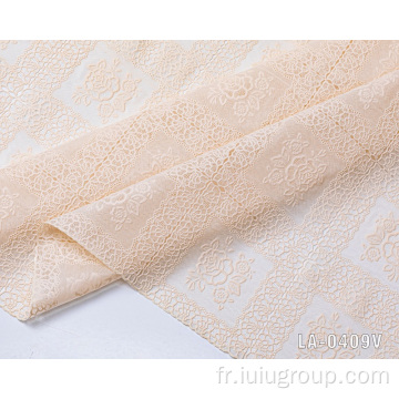 Nappe en dentelle blanche personnalisée en PVC